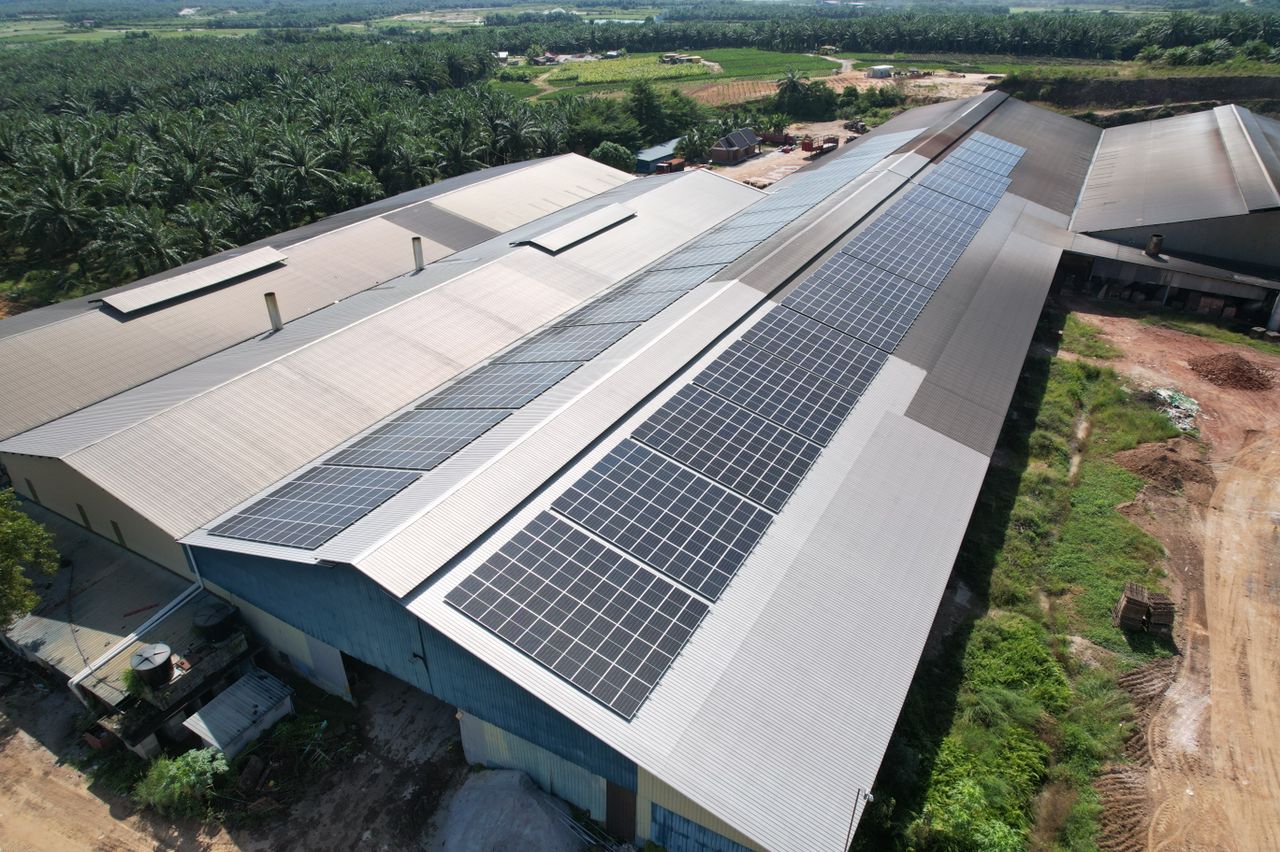 Astern commercial solar installation in Malaysia