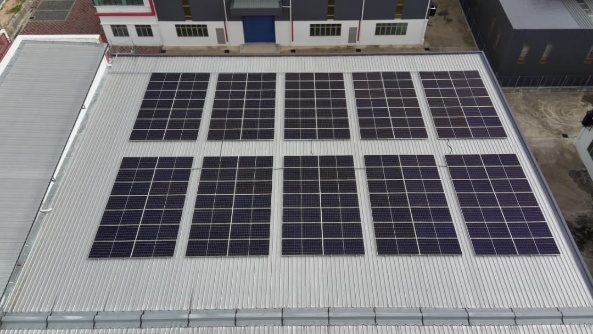 Astern commercial solar installation in Malaysia