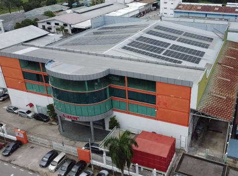 Astern commercial solar installation in Malaysia