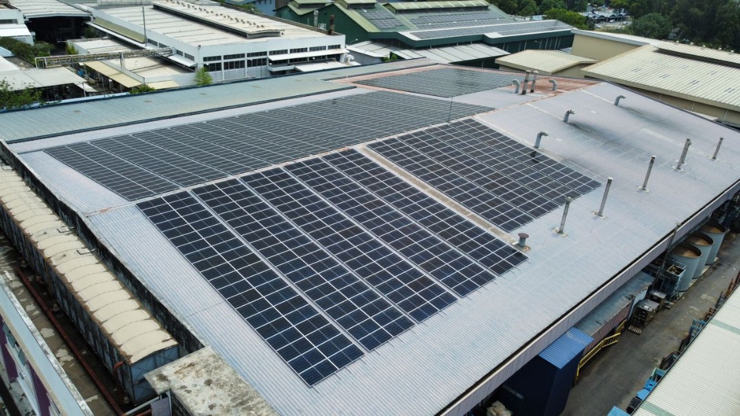 Astern commercial solar installation in Malaysia