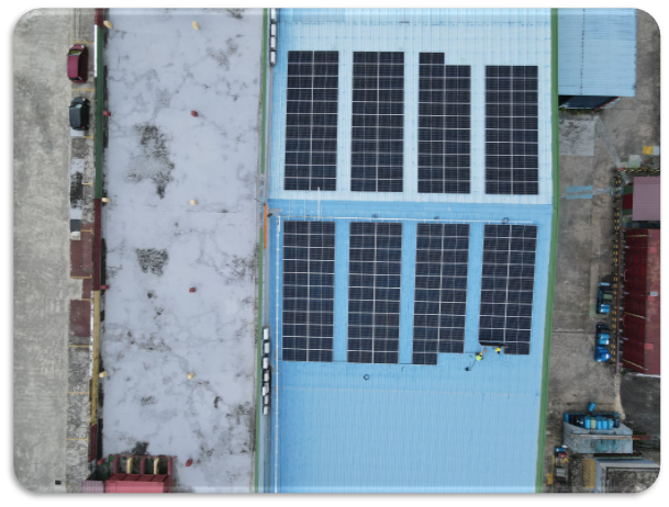 Astern commercial solar installation in Malaysia