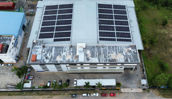 Astern commercial solar installation in Malaysia