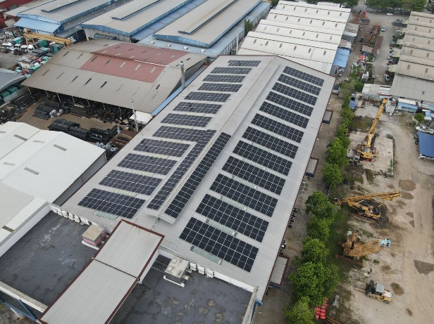 Astern commercial solar installation in Malaysia